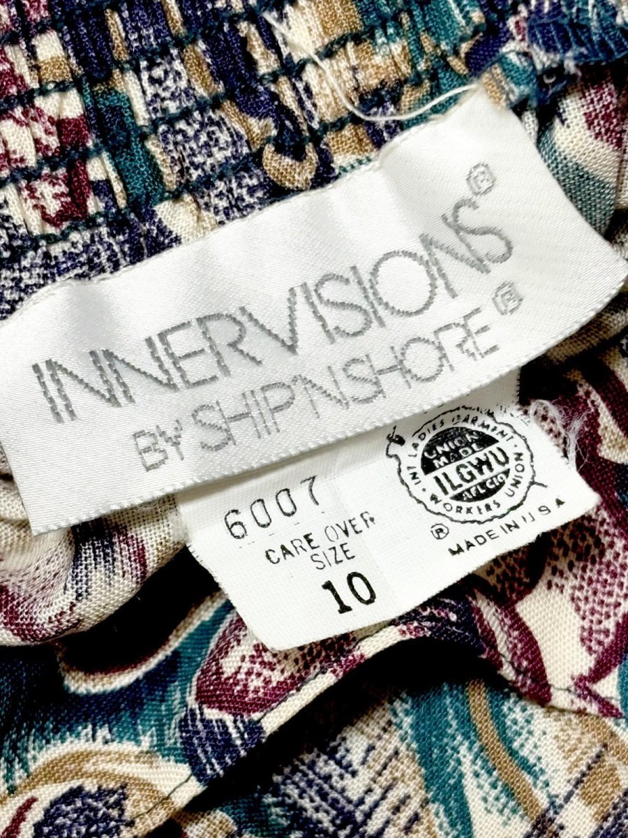 画像11: 花柄 UNIONMADE ウエストゴム レトロ USA古着 ヴィンテージスカート (11)