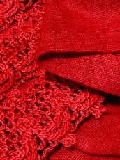画像11: メキシカン刺繍 レース フォークロア レトロ 古着 メキシコ製 ヴィンテージ刺繍ブラウス (11)