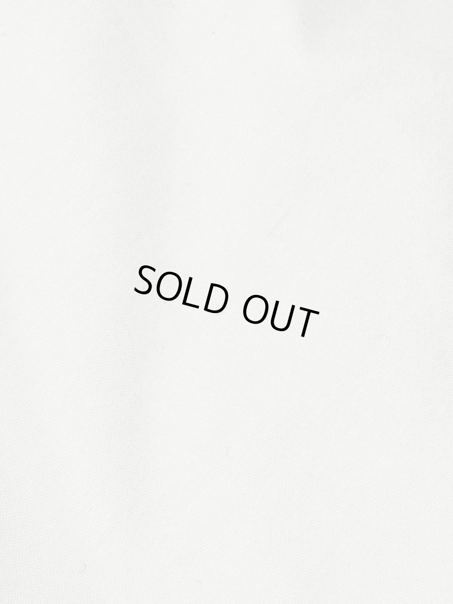 画像13: スタンドカラー クラシカル ホワイト レトロ USA古着 シャツ ヴィンテージブラウス (13)