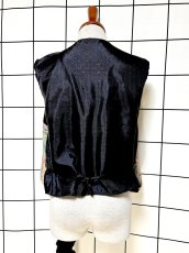 画像3: 花柄 レトロ USA古着 ゴブラン ヴィンテージベスト (3)