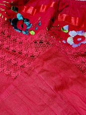 画像7: メキシカン刺繍 レース フォークロア レトロ 古着 メキシコ製 ヴィンテージ刺繍ブラウス (7)