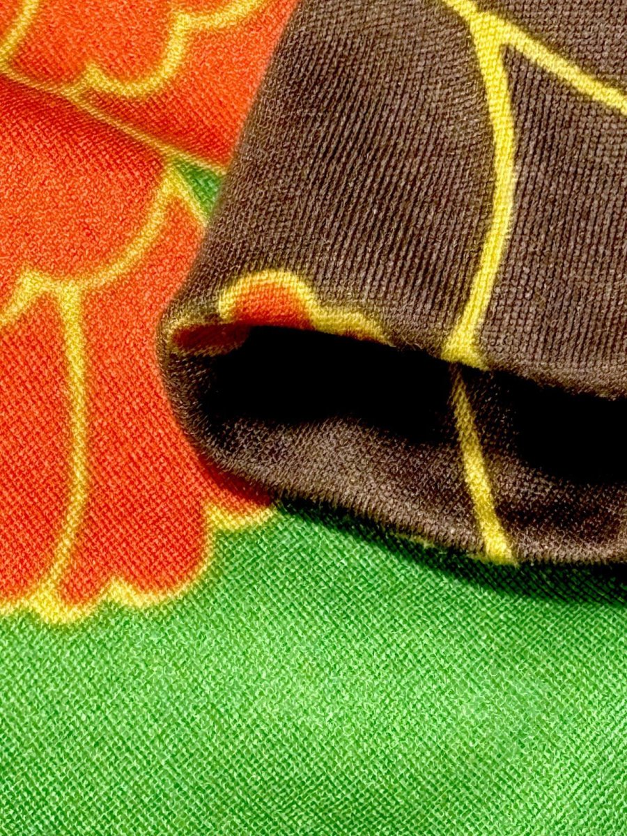 画像14: スペイン製 SPAIN サイケデリック 花柄 レトロ ヨーロッパ古着 ヴィンテージワンピース (14)