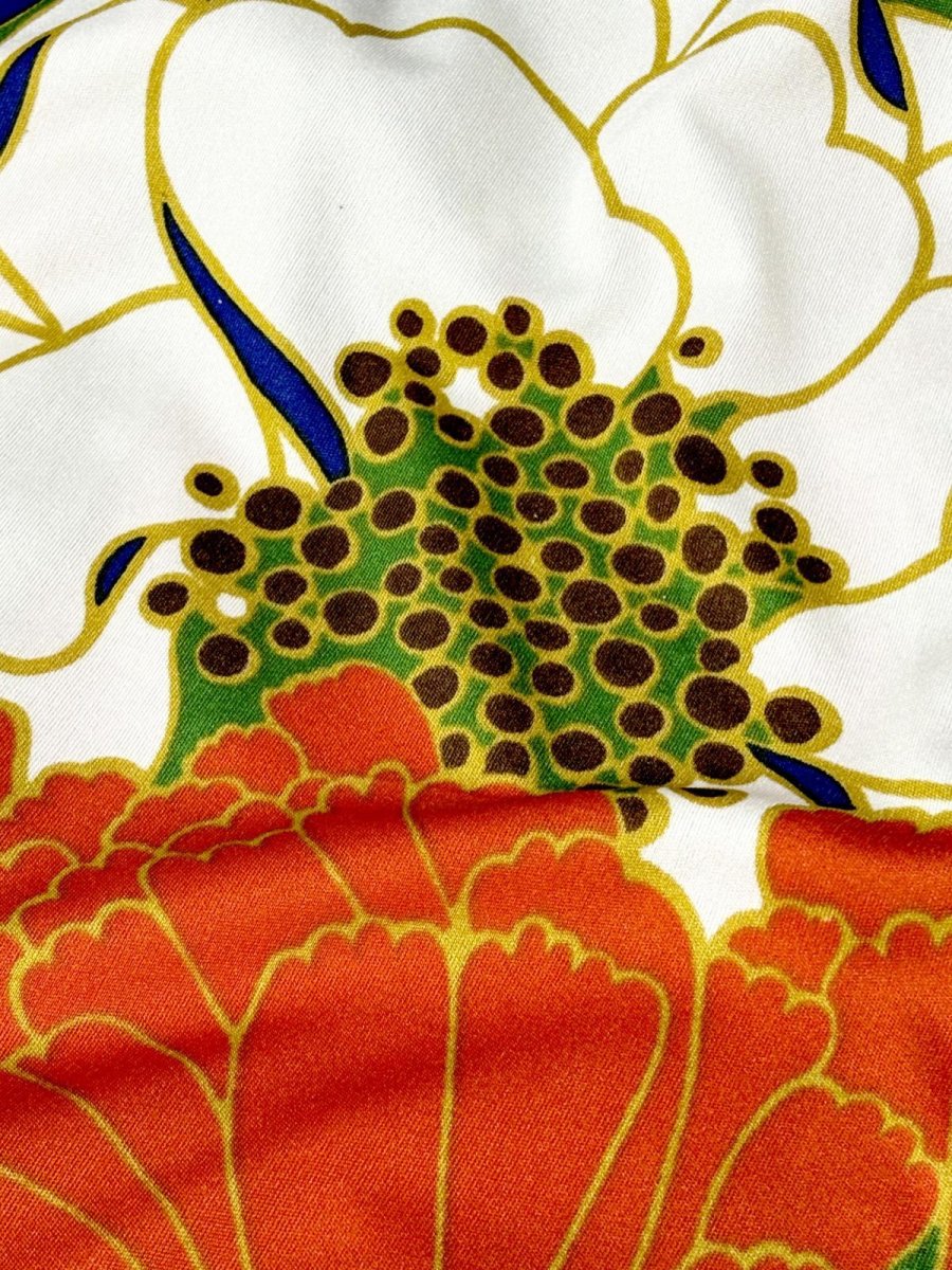 画像12: スペイン製 SPAIN サイケデリック 花柄 レトロ ヨーロッパ古着 ヴィンテージワンピース (12)