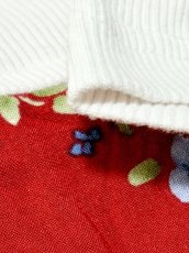 画像12: 花柄切り替えし レトロ USA古着 ヴィンテージワンピース (12)