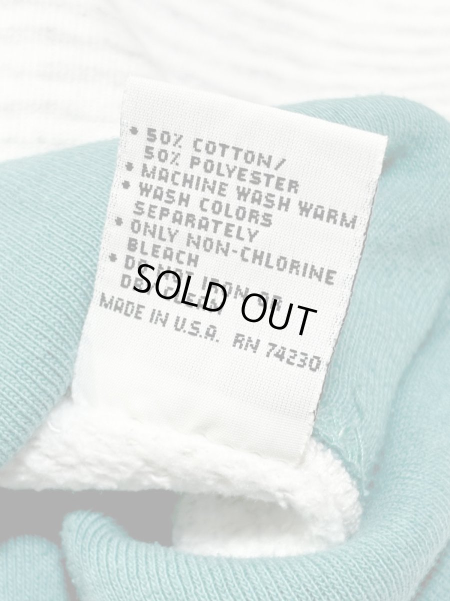 画像14: 雪景色 ボーダー タートルネック レトロ USA古着 ヴィンテージスウェット (14)