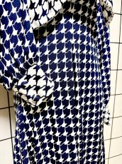 画像7: Italy製 リボンタイ レトロ ヨーロッパ古着 ヴィンテージワンピース (7)
