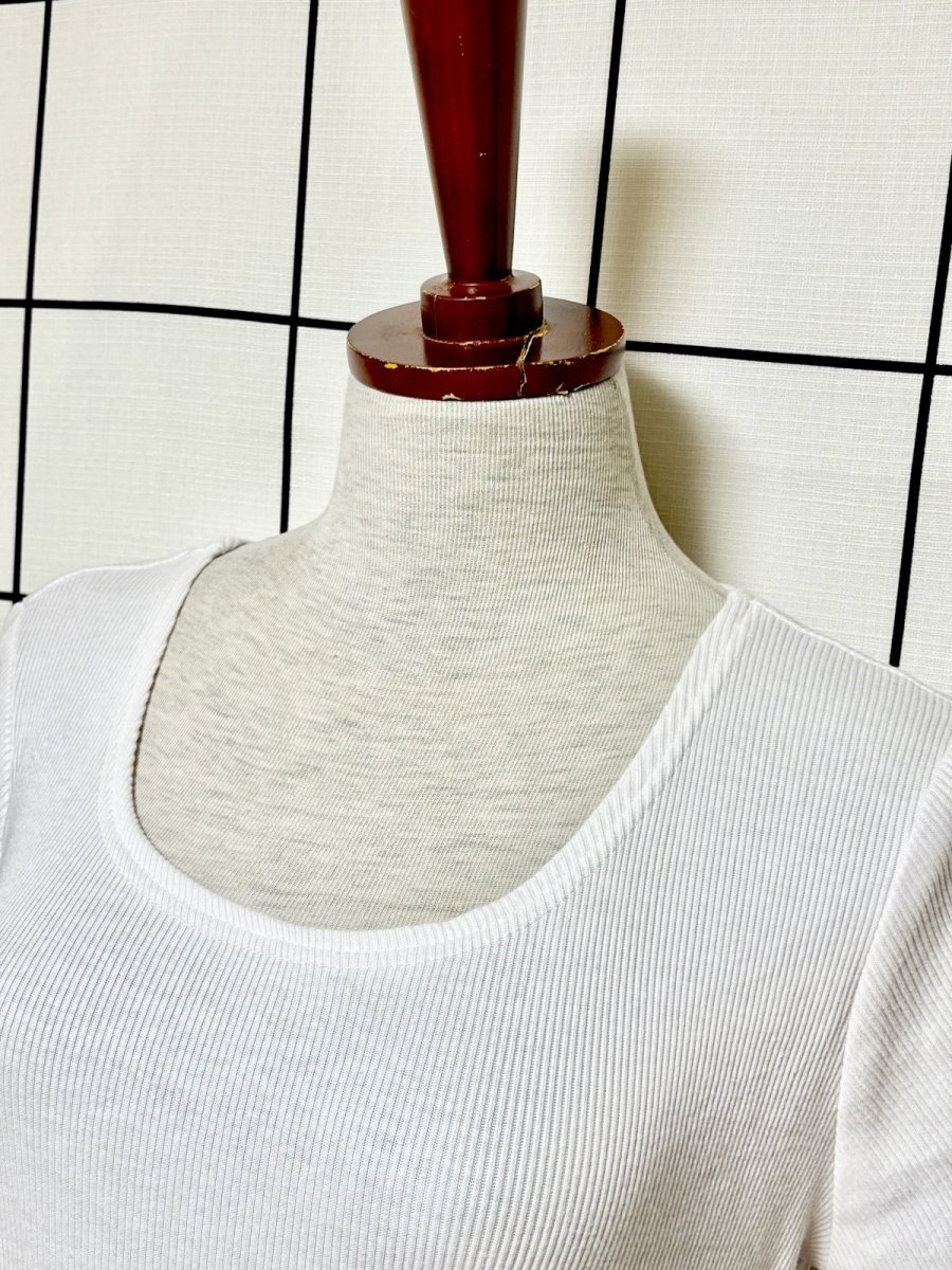 画像4: 花柄切り替えし レトロ USA古着 ヴィンテージワンピース (4)