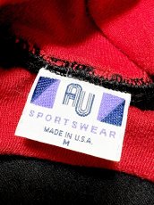 画像12: リーフ柄 タートルネック ブラック レトロ USA古着 ヴィンテージスウェット (12)