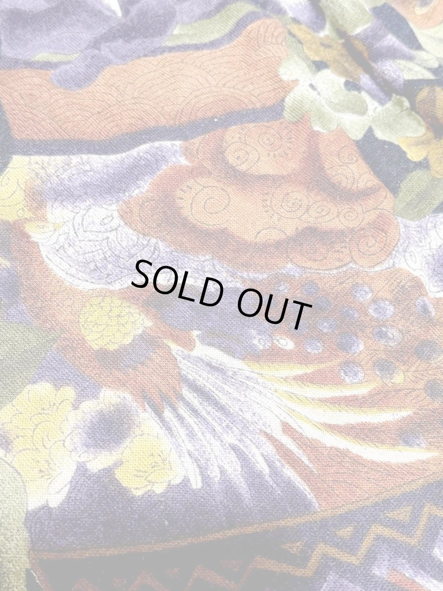 画像9: Italy製 花柄 ウエストゴム レトロ ヨーロッパ古着 ヴィンテージスカート  (9)