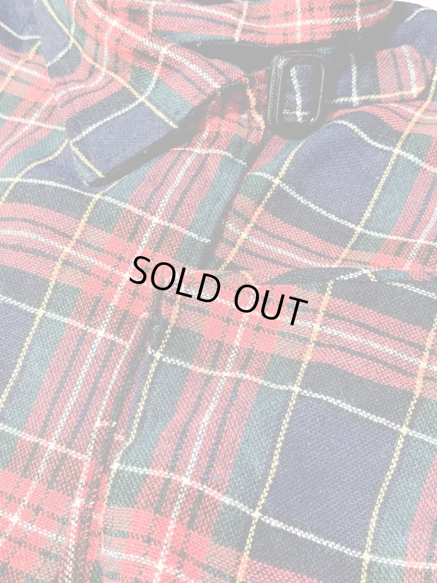 画像11: トラッド TRAD チャック柄 レトロ USA古着 ヴィンテージポンチョ (11)