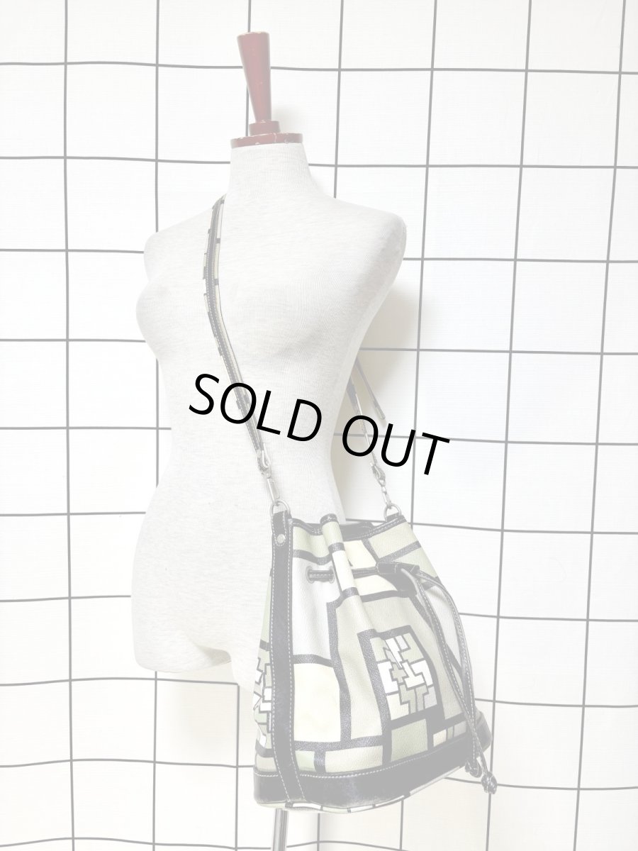 画像1: レザー レディース レトロ古着 ヴィンテージ 鞄 ショルダーバッグ (1)