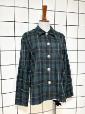 画像3: チェック柄 レトロ USA古着 ヴィンテージジャケット (3)