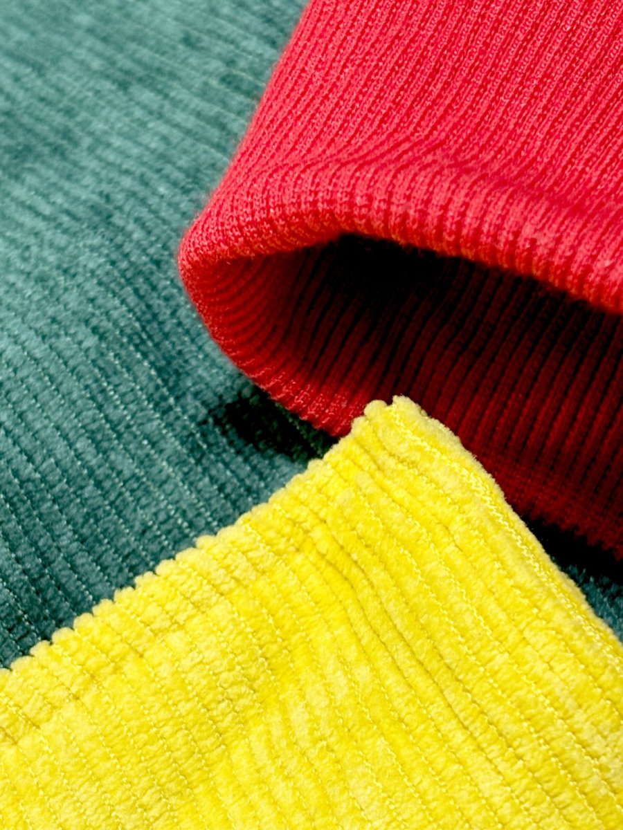 画像10: コーデュロイ フード付 マルチカラー レトロ USA古着 ヴィンテージブルゾンジャケット (10)