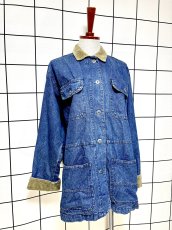 画像3: デニム コーデュロイ レトロ USA古着 ヴィンテージジャケット (3)