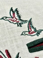 画像13: 鳥刺繍  ベージュ リネン混紡 ハートパッチ ディアンドル チロルジャケット ドイツ民族衣装 舞台 演劇 演奏会 フォークダンス オクトーバーフェスト (13)