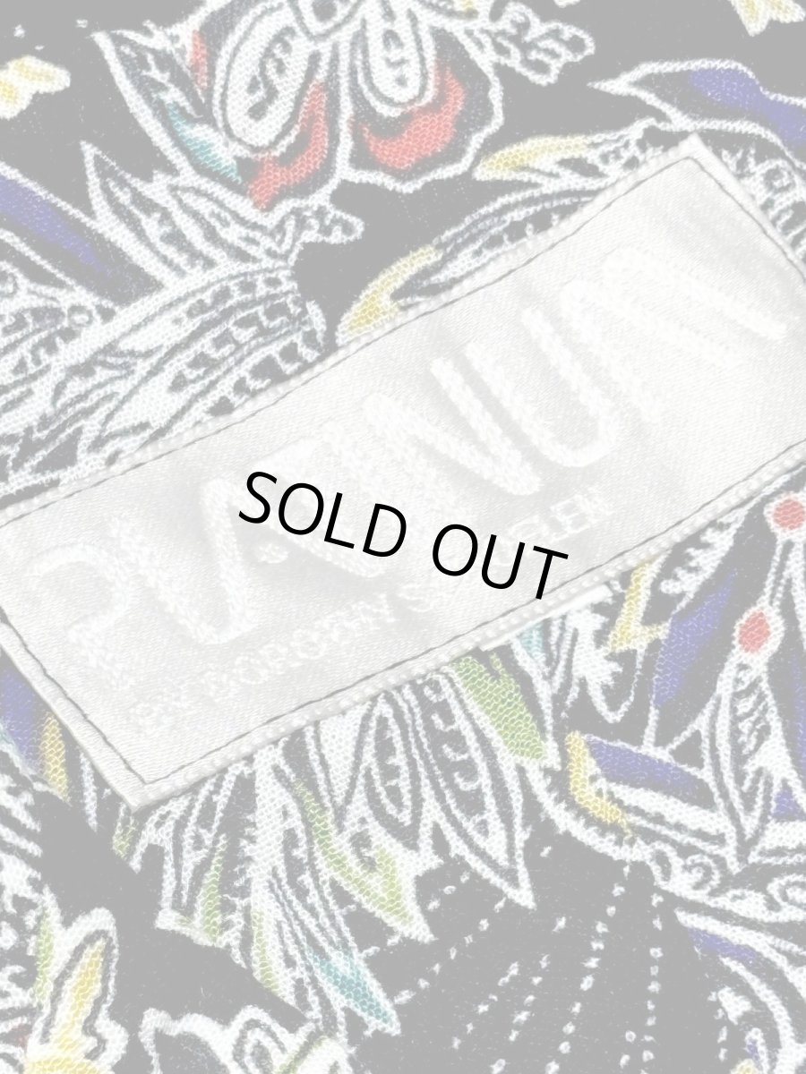 画像12: ショート丈 スフィンクス柄 ドルマンスリーブ レトロ USA古着 ヴィンテージジャケット (12)