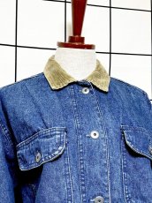 画像5: デニム コーデュロイ レトロ USA古着 ヴィンテージジャケット (5)