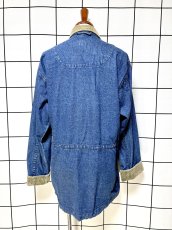 画像2: デニム コーデュロイ レトロ USA古着 ヴィンテージジャケット (2)