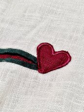 画像19: 鳥刺繍  ベージュ リネン混紡 ハートパッチ ディアンドル チロルジャケット ドイツ民族衣装 舞台 演劇 演奏会 フォークダンス オクトーバーフェスト (19)