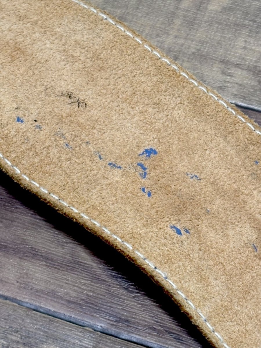 画像9: レトロアンティーク ブルー ヴィンテージ フランス製 ヨーロッパ古着 ベルト (9)