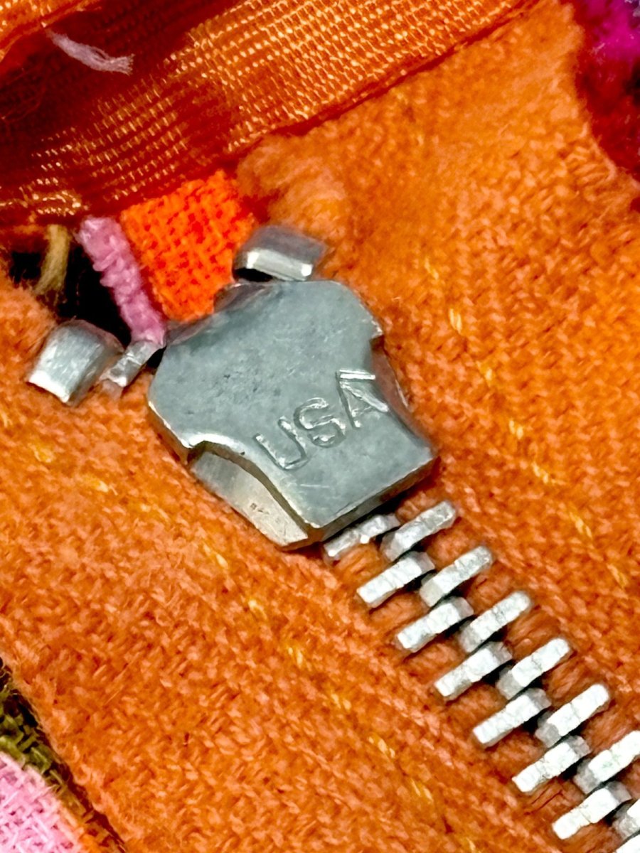 画像13: レトロサイケ 花柄 USA古着 ヴィンテージワンピース (13)