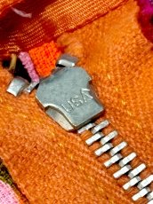 画像13: レトロサイケ 花柄 USA古着 ヴィンテージワンピース (13)