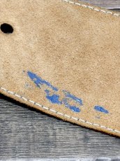 画像8: レトロアンティーク ブルー ヴィンテージ フランス製 ヨーロッパ古着 ベルト (8)