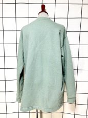 画像2: CANADA製 無地 レトロ 古着 ヴィンテージカーディガン (2)