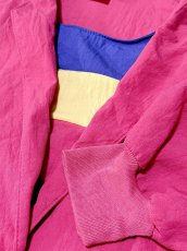 画像8: ボーダー マルチカラー リブ プルオーバー レトロ USA古着 シャツ ヴィンテージトップス (8)