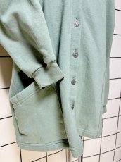 画像7: CANADA製 無地 レトロ 古着 ヴィンテージカーディガン (7)