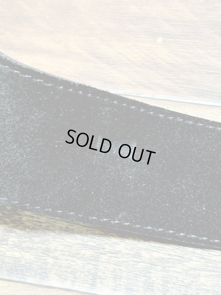 画像9: レトロアンティーク ブラック ヴィンテージ USA 古着 ベルト (9)