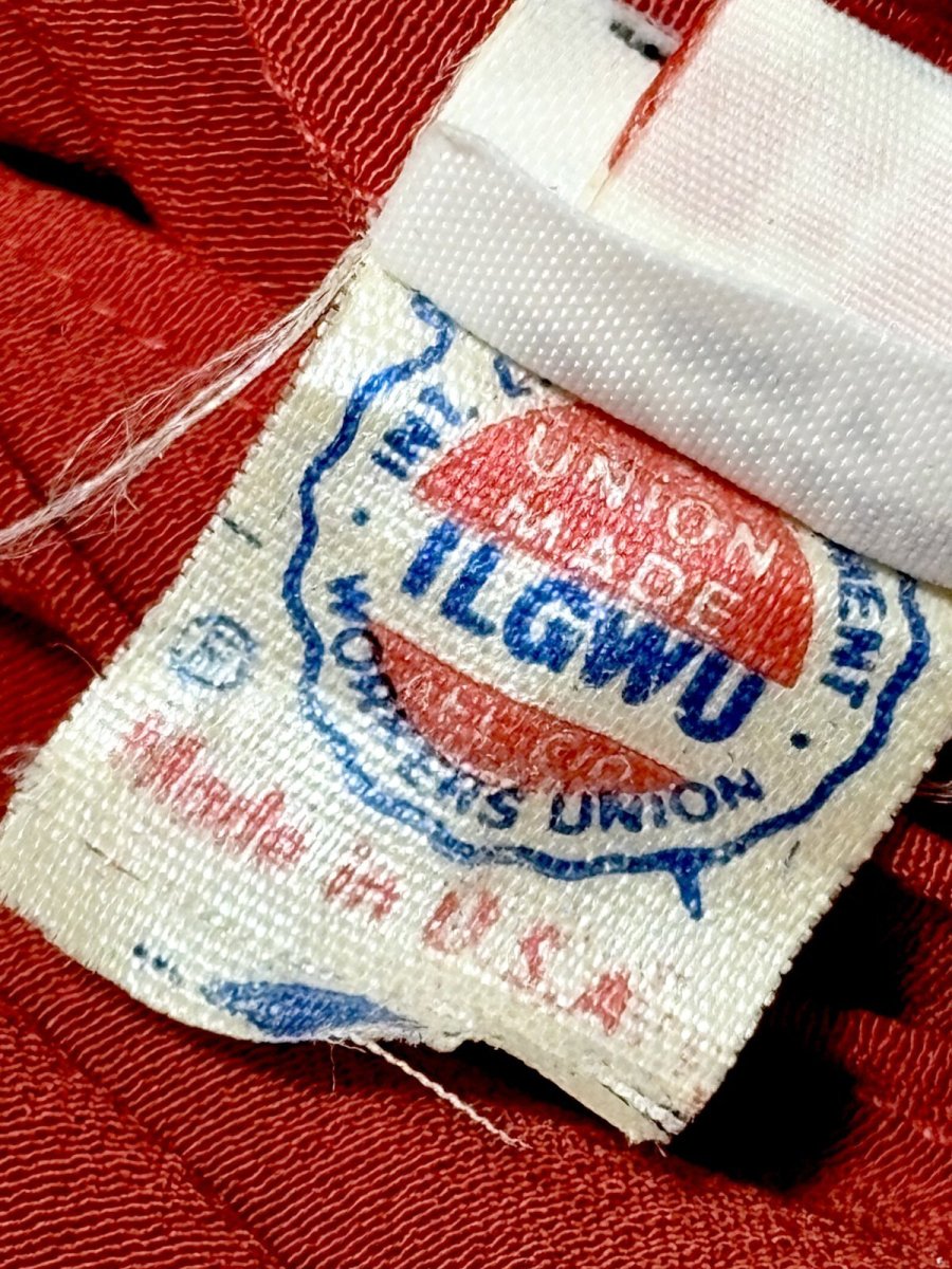 画像13: フロントタック UNIONMADE レトロ USA古着 ヴィンテージドレス (13)