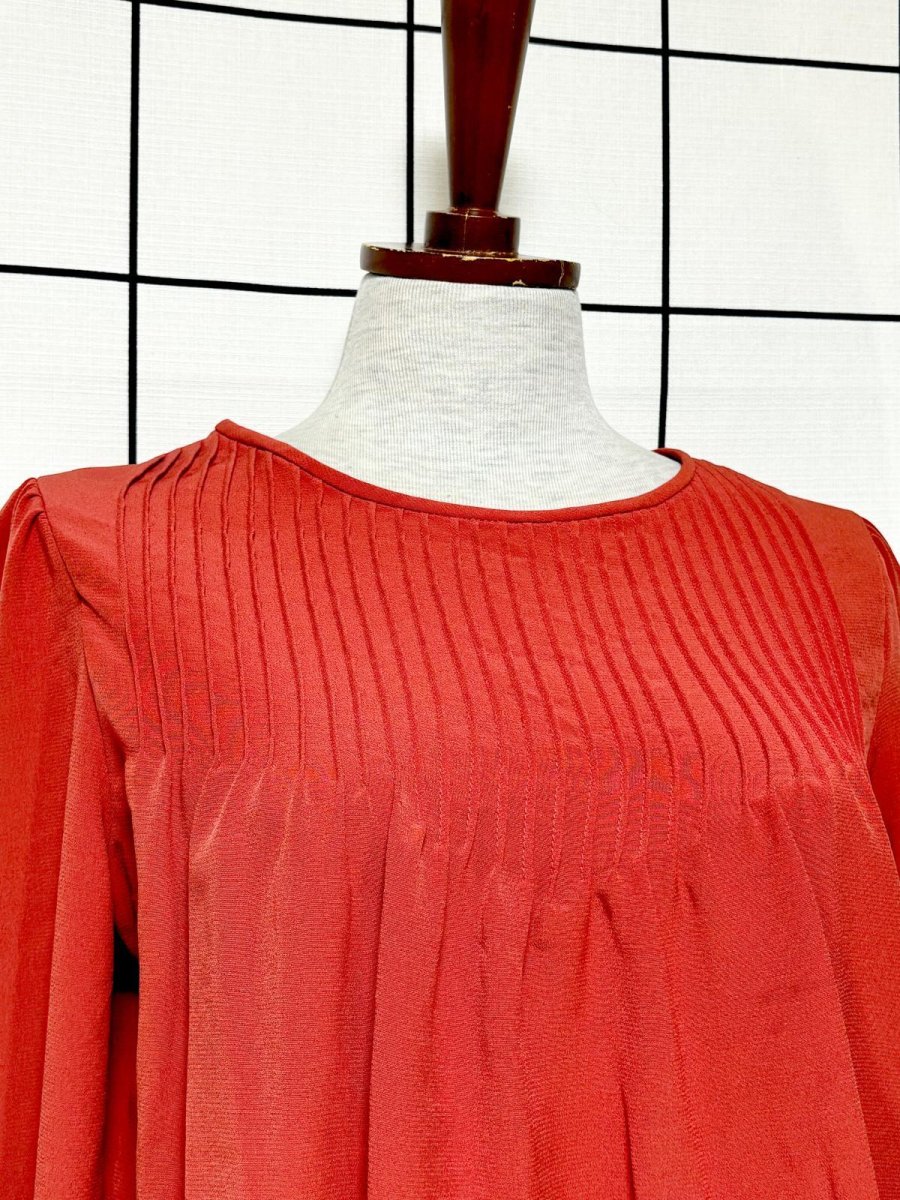 画像6: フロントタック UNIONMADE レトロ USA古着 ヴィンテージドレス (6)