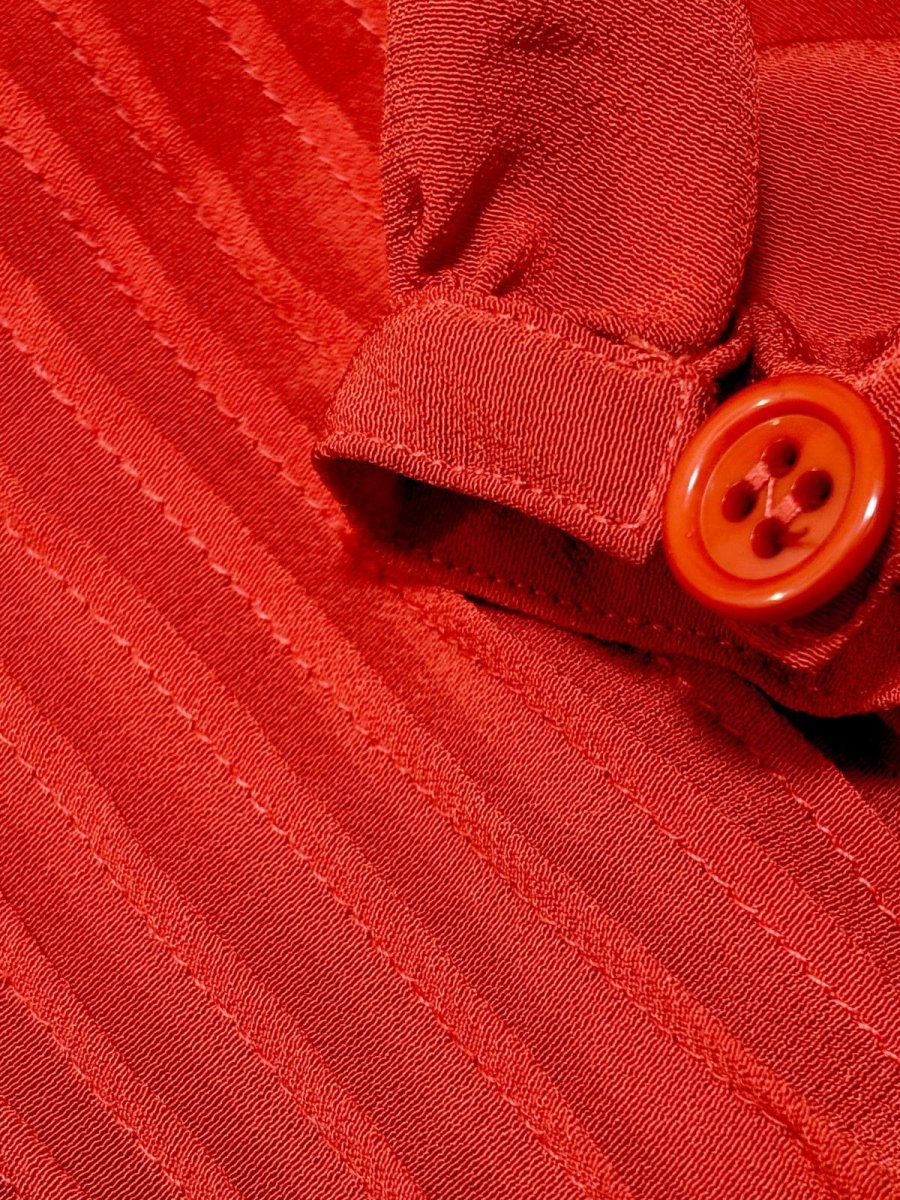 画像12: フロントタック UNIONMADE レトロ USA古着 ヴィンテージドレス (12)