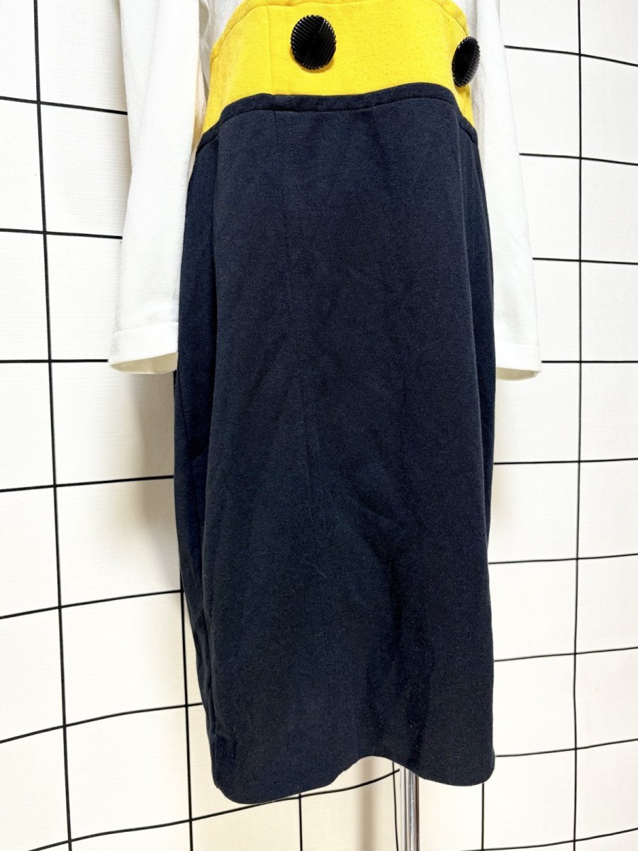 画像8: マルチカラー レトロ USA古着 ヴィンテージワンピース (8)