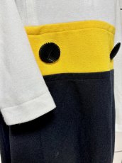 画像7: マルチカラー レトロ USA古着 ヴィンテージワンピース (7)