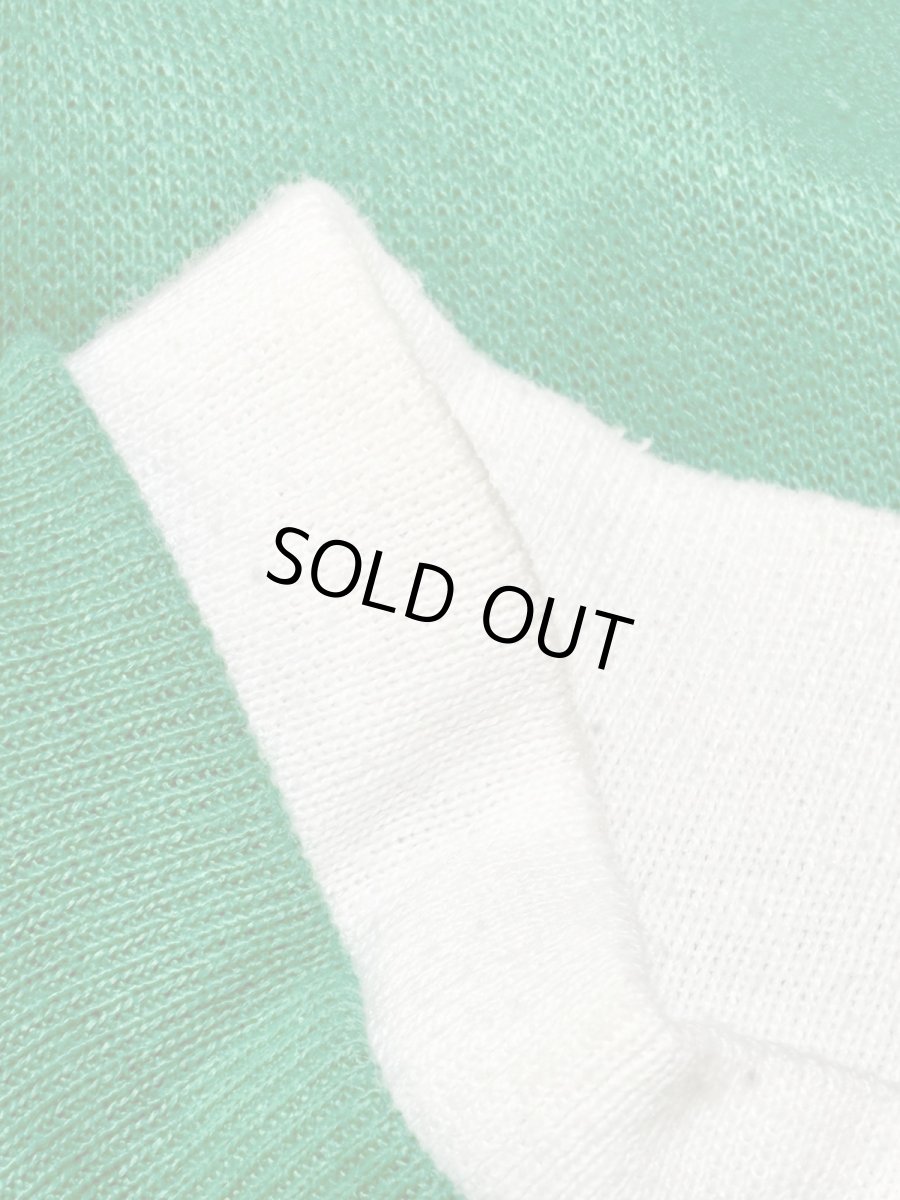 画像14: くまさん グリーン ハイネック レトロ USA古着 ヴィンテージスウェット (14)