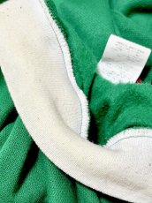 画像15: くまさん グリーン ハイネック レトロ USA古着 ヴィンテージスウェット (15)