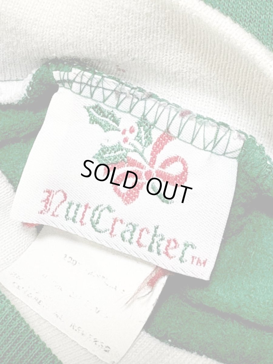 画像12: くまさん グリーン ハイネック レトロ USA古着 ヴィンテージスウェット (12)