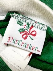 画像12: くまさん グリーン ハイネック レトロ USA古着 ヴィンテージスウェット (12)