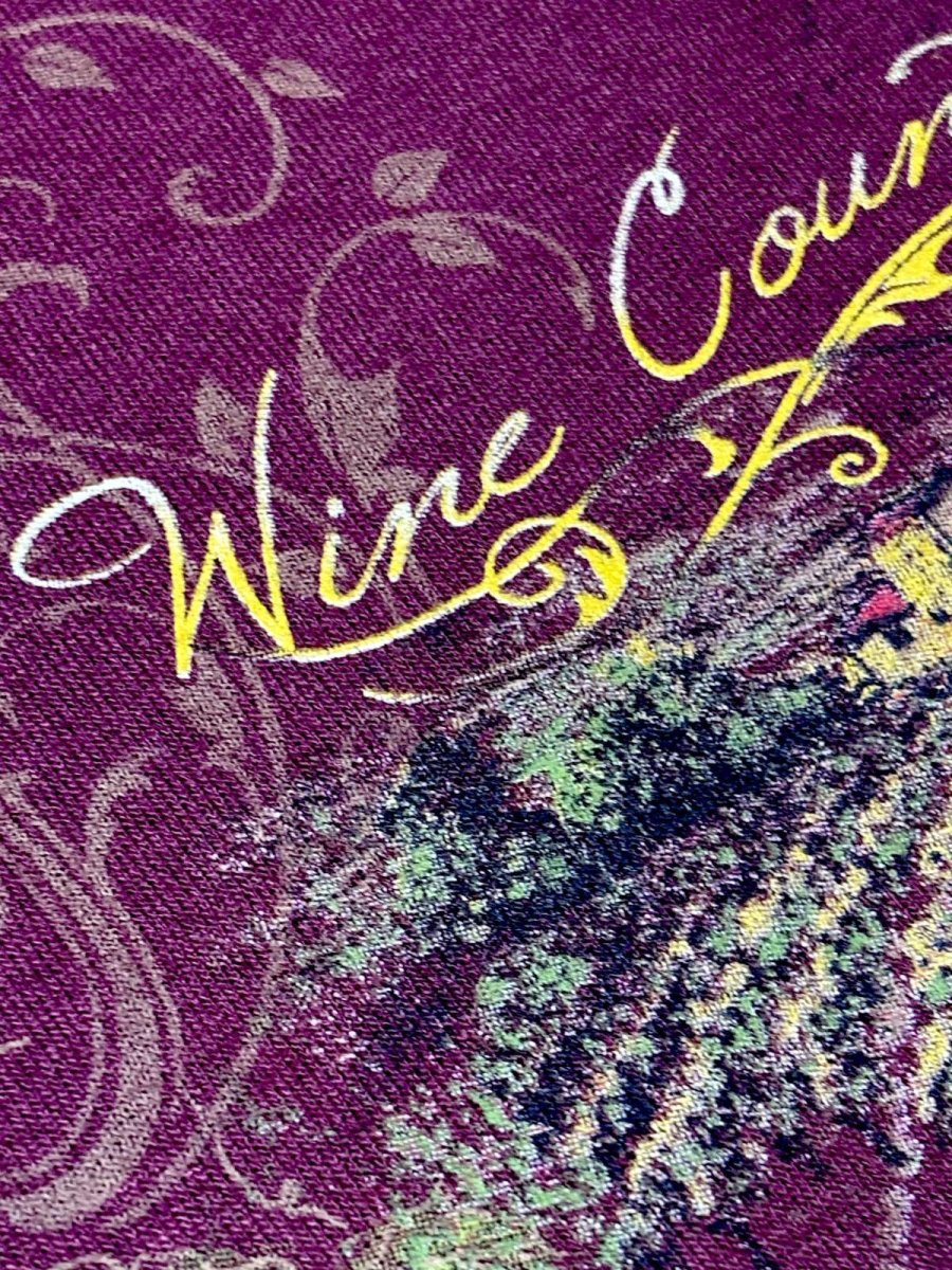 画像10: ワイン柄  レトロ USA古着 ヴィンテージスウェット (10)