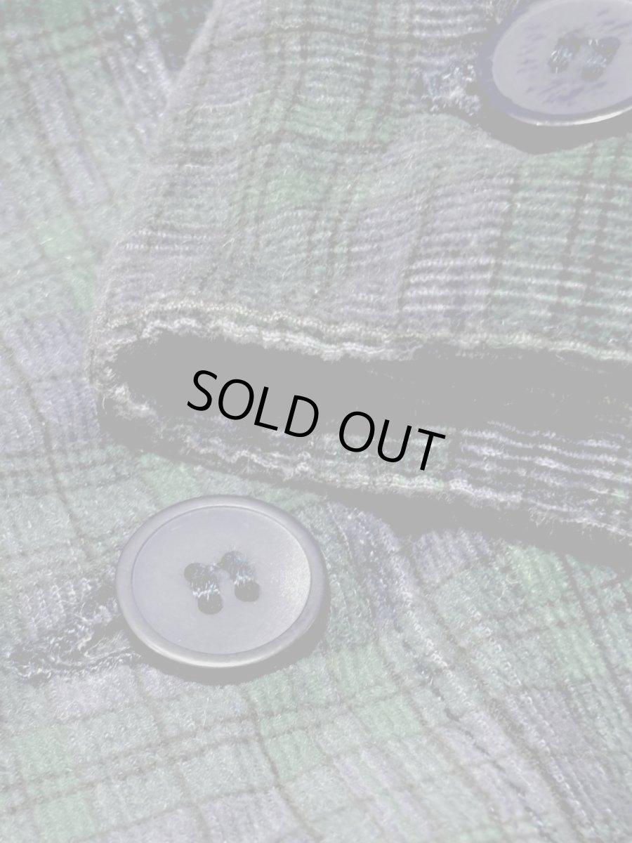 画像10: コーデュロイ チェック柄 レトロ USA古着 ヴィンテージワンピース (10)