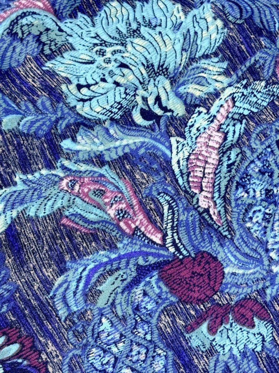 画像11: 花柄 ウエストゴム レトロ USA古着 ヴィンテージワンピース (11)