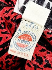 画像14: プリーツ切り替え ストライプ ボーダー レトロ USA古着 ヴィンテージワンピース (14)
