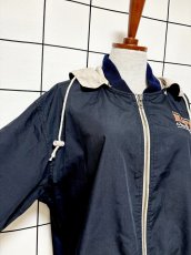 画像8: リバーシブルデザイン 刺繡 フーディー ジップアップ USA古着 ジャンパー ヴィンテージブルゾンンジャケット (8)