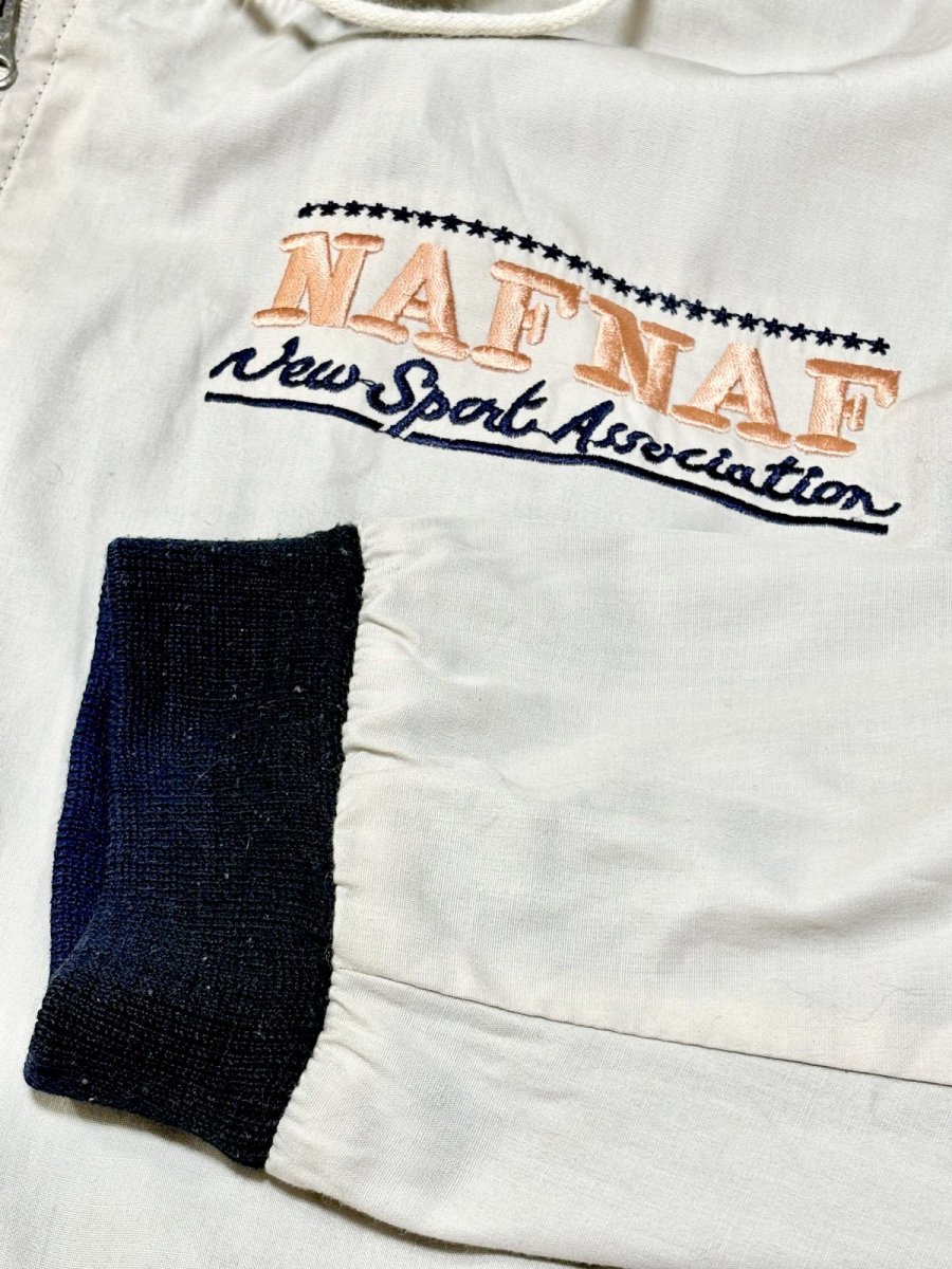 画像14: リバーシブルデザイン 刺繡 フーディー ジップアップ USA古着 ジャンパー ヴィンテージブルゾンンジャケット (14)