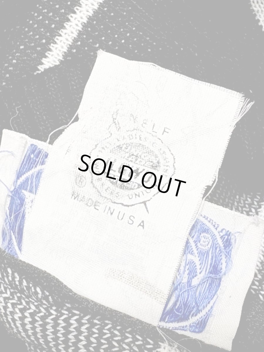 画像13: チェック切り替え UNIONMADE モノクロ  TALON レトロ USA古着 ヴィンテージワンピース (13)