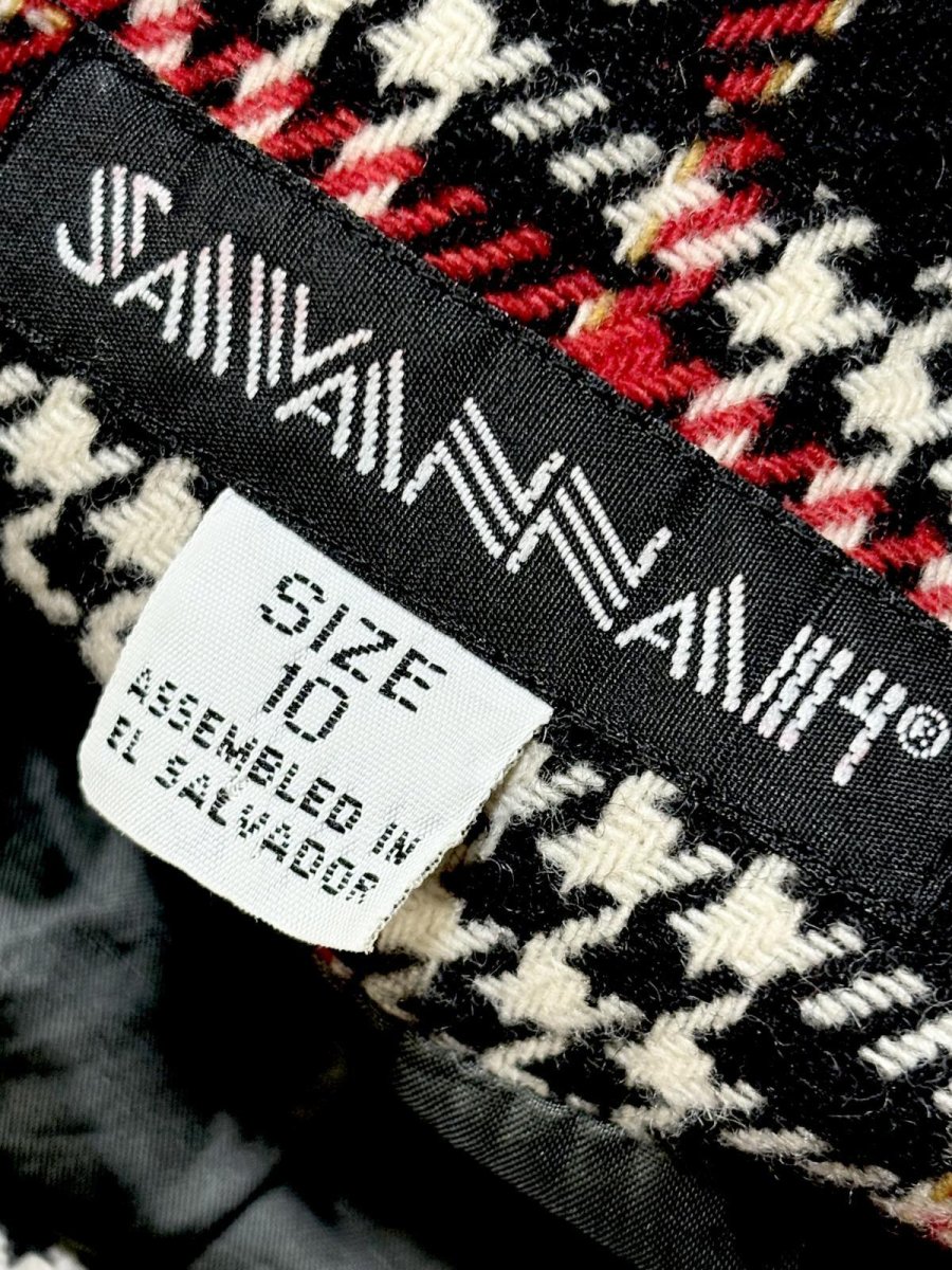 画像11: チェック柄 レトロ El Salvador 古着 ヴィンテージジャケット (11)