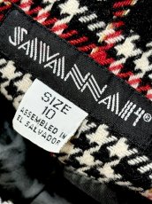 画像11: チェック柄 レトロ El Salvador 古着 ヴィンテージジャケット (11)