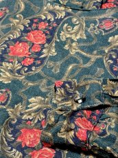 画像8: タルボット Talbots 花柄 プルオーバー レトロ USA古着 シャツ ヴィンテージトップス (8)